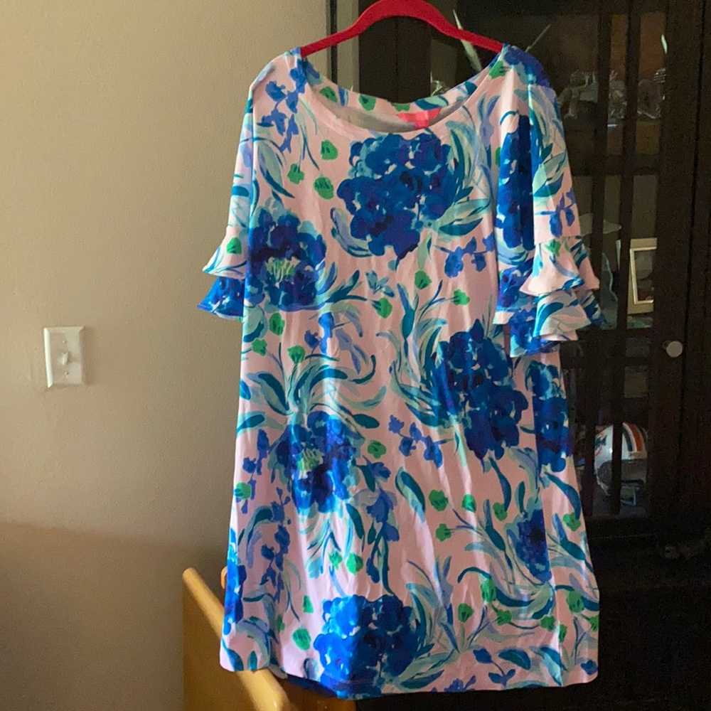 Lilly Pulitzer Ruffle Sleeve Lula Dress (NWT)